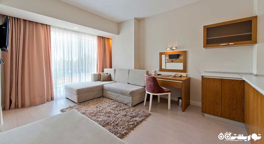 محوطه نشیمن سوئیت هتل